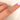 0.76ct Blake 14kt Rose Gold Icy Blush Lavender Peach Sapphire Oval Bridal Set - Love & Promise