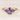 201ct Juniper 14kt Rose Gold Violet Purple Blue Sapphire Art Deco Cluster 3 Stone Oval Unique Ring, ready to ship