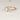 Side view of 150ct DIAMOND FREE Thea 8x6mm 14kt Rose Gold Moissanite 3 Stone Oval Engagement Ring highlighting the three-stone design
