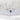 14kt white gold ring featuring radiant cut cornflower sapphire gem