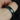 Unique Pierre 7mm High Polish Half Round Raised Edge Black Zirconium Band with Comfort Fit Design