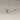 139ct lilac cornflower blue sapphire diamond three stone ring in 14kt white gold