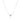 Sparkling 1ct Brooke Moissanite Solitaire Bezel Necklace, 65mm