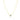 Luxurious 1ct Brooke Moissanite Solitaire Bezel Necklace in 14kt Gold