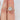 Gorgeous 9mm Eloise & Petite Naomi 14kt Rose Gold Moissanite Diamond Round Cathedral Solitaire Bridal Set