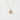 Elegant diamond and morganite pendant on rose gold chain