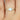 Shimmering 14kt gold ring with a delicate cluster of 6mm rainbow moonstone and sapphire stones