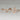 Oana 8x5mm & Femme 14kt Rose Gold Pear Morganite and Diamonds Bezel Crescent Sunrays Chevron Bridal Set displayed on a white background, showcasing the stunning pear-shaped morganite stone set in rose gold with diamond accents