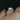 Naomi 8mm 14kt White Gold Round Moissanite and Diamonds Double Talon Bridal Set showcasing stunning round moissanite stone and sparkling diamonds