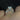 Ella 7mm moissanite bridal set with plain white gold band