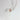 Beautiful pair of 7mm 14kt rose gold stud earrings with round morganite and diamond stones