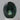 Beautiful 306cts oval deep rich peacock teal green & blue sapphire gemstone