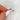 Handcrafted 14kt white gold solitaire ring with a six-prong moissanite gemstone by Rosados Box.