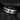 Owen 7mm Black Zirconium Single Striped Half Round Band on white background