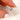 14kt peach champagne sapphire oval cluster ring with 180ct ready to ship