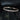 14kt rose gold petite Buddha beads plain wedding band, ready to ship