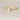 Close-up of the 65mm round Moissanite stone set in a six prong yellow gold setting