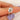 east west set emerald cut ring on point finger