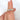 Miranda 14kt emerald cut Moissanite halfway eternity ring with sparkling gemstones