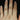 14kt rose gold dainty thin east west baguette diamond eternity band ring