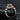  Side view image of the Ready to Ship Katya 8mm 14kt Rose Gold Morganite Diamond WITH Milgrain Engagement Ring, highlighting the elegant design and craftsmanship, featuring a stunning morganite center stone with surrounding diamond accents in a rose gold band
