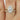 Elegant 14kt gold band designed to complement 8x6mm Jadis diamond ring