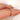 2.62ct Heidi 14kt Rose Gold Cushion Honey Champagne Peach Sapphire and Diamond Basket Bridal Set