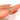 1.78cts Blake 14kt Rose Gold Peach Rose Sapphire Diamond Oval Solitaire Bridal Set