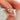 1.17ct Colette 14kt Rose Gold PeachSapphire Diamond Three Stone Ring,Sapphire Trilogy Ring,Peach Sapphire Ring,Anniversary Ring,Birthstone