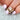 Handcrafted 14kt gold moissanite marquise cluster bridal set by rosados box with 4 prong setting on hand
