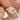 Gold ring with a diamond held between fingers