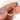 moval diamond button back ring with milgrain in halo and plain shank and lucida gallery profile pinched fingers