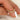 star design nesting ring on pointer finger