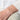 Brooke 30 14kt Gold Dainty 3 Stone Floating Diamond Bracelet in elegant white background