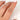 Petite Naomi 14kt Rose Gold Diamond HALFWAY Eternity Band showcasing delicate diamonds