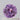 Close-up image of 076cts round rose berry wine sapphire gemstone