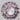 Shimmering 260 carat round blush champagne sapphire gemstone close-up
